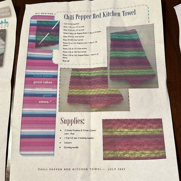 Circular knitting needles, miscellaneous knitting notions and patterns - Picture 7 of 10